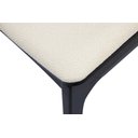 Ver imagem 3 de Cadeira de Madeira com Telinha Preta Livia Decor Minimalista:linho Off White