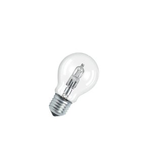 Lâmpada Halógena Bulbo Econômica A55 70w E27 2700k Luz Quente 127v Decoração