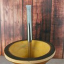 Ver imagem 4 de Bomba de Chimarrão Inox Bojo Mil Furos 24cm Bocal Simples