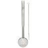 Bomba de Chimarrão Inox Bojo Mil Furos 21cm Bocal Simples - 1