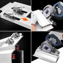 Ver imagem 5 de Suporte Adaptador de Makita Lorben Serra Mármore para Cortar em 45 Graus Chanfro Porcelanato