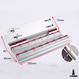 Suporte Adaptador de Makita Lorben Serra Mármore para Cortar em 45 Graus Chanfro Porcelanato - 2