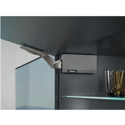 Articulador para Porta Basculante Aventos Hk Top Fr 930-2800 Cinza Claro Blum 01 Conjunto