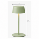 Ver imagem 5 de Luminária de Mesa Recarregável sem Fio Ailati 1+1 Verde Sálvia Touch