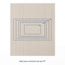 Ver imagem 6 de Painel Ripado para TV até 75 Polegadas 200x230cm Aruá CabeCasa MadeiraOriginals Off White