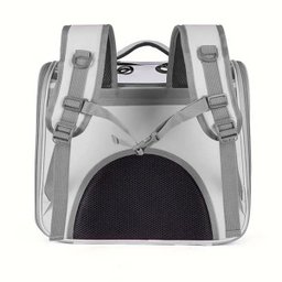 Mochila Transporte Gato Pet Cachorro Cao Pequeno Porte Animal de Estimaçao Ventilado Seguro Passeio  - 8