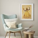 Ver imagem 1 de Quadro Decorativo Mamãe Oxum - 60x48cm:madeira Preta