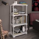Ver imagem 5 de Estante Geo Multiuso Organizador Compacto 3 Prateleiras 76cm