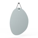 Ver imagem 2 de Espelho Decorativo Aramado Wire Polygon Preto 60x45 cm Orgânico