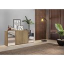 Ver imagem 2 de Aparador Buffet 4 Portas Com Espelho Vegas V3561 Rustic Rustic