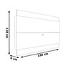 Painel Para TV Wall/Limit 1.8 Preto – MóveisAqui - 3
