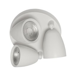Spot Sobrepor Led Alumínio 21w 3000k Luz Amarela Yamamura - 1