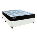 Ver imagem 1 de Cama Box + Colchão Casal Molas Ensacadas Life Gold Paropas