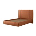 Ver imagem 4 de Cama Box Casal Aspen Cabeceira Estofada Base Flutuante PU Telha Gran Belo