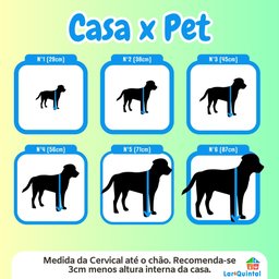 Casa Plástica Black para Cães Cachorros Pequeno Porte n2 - 3