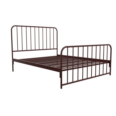 Cama de Ferro Vintage Queen Size Icamas Marrom