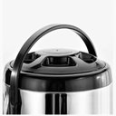 Ver imagem 2 de Garrafa Termica 8 Litros Botijao Inox Cafe Leite Quente Frio Agua Hotel Pousada Diamond Luxo