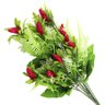 Kit 6 Ramos Decoração Arranjo Pimenta Artificial Plástico 12 Galhos Cada 45cm - 1
