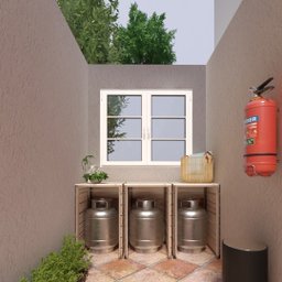 Mesa Capa Cozinha para Esconder Botijão de Gás Madeira Pinus Technox - 3