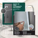 Ver imagem 3 de Espelho Jateado com Led Quente/frio Grande Corpo Inteiro com Moldura Oval 170x70cm Luxo Preto