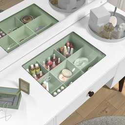 Penteadeira Camarim 5 Gavetas Nevada Retrô Potente - 4