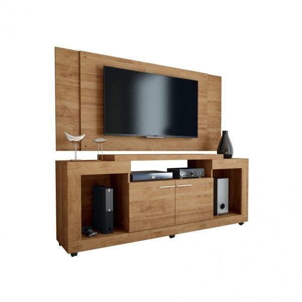 Rack com Painel Para TV até 55 Polegadas Oscar Caemmun | MadeiraMadeira