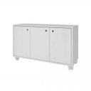 Ver imagem 2 de Conjunto Home Office 3 Peças Estante, Mesa Para Computador e Balcão BRV Móveis