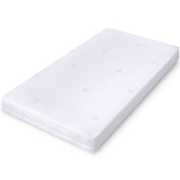Colchão de Chiqueirinho para Bebe com Capa Protetor Impermeável em Malha 100x70cm - Bf Colchoes - 1