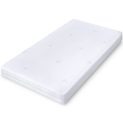 Colchão de Chiqueirinho para Bebe com Capa Protetor Impermeável em Malha 100x70cm - Bf Colchoes