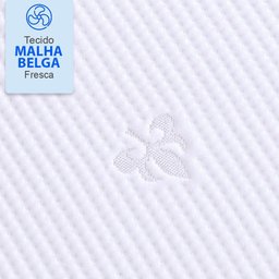 Colchão de Chiqueirinho para Bebe com Capa Protetor Impermeável em Malha 100x70cm - Bf Colchoes - 5