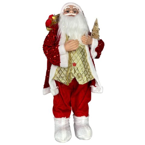 Papai Noel Natalino Natal Guizo Presente Arvore Enfeite Recepçao Sala Festa Fim de Ano Evento Comemo