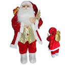 Ver imagem 4 de Papai Noel Natalino Natal Guizo Presente Arvore Enfeite Recepçao Sala Festa Fim de Ano Evento Comemo