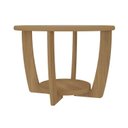 Ver imagem 6 de Conjunto 3 Peças Sala de Estar Mesa de Centro Curve e Mesa de Centro Jasmin e Rack Michigan