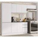 Ver imagem 1 de Cozinha Compacta 9 Portas 2 Gavetas Paris Espresso Móveis