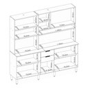 Ver imagem 4 de Cozinha Compacta Amora 10 Portas 2 Gavetas Amora Amendola/nude Prime Tx Demobile