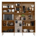Ver imagem 5 de Cozinha Compacta Amora 10 Portas 2 Gavetas Amora Amendola/nude Prime Tx Demobile