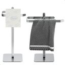 Ver imagem 5 de Porta Papel Higiênico de Chão Inox e Toalha Lavabo Oslo.s