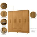 Ver mais imagens de Guarda Roupa para Dormitorios Casal 202cm Roupeiro Premium Grande e Amplo Espaço