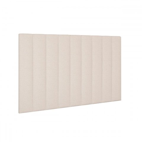 Cabeceira Box Casal Concept Linho Natural Claro - Gelius