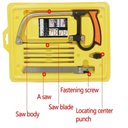 Ver imagem 2 de Serrote Varios Materiais Artesanato em Casa, Pesca e Jardinagem Arco de Serra Mini Aluminio Madeira