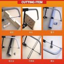 Ver imagem 5 de Serrote Varios Materiais Artesanato em Casa, Pesca e Jardinagem Arco de Serra Mini Aluminio Madeira