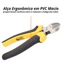 Ver imagem 6 de Alicate de Corte 6" Diagonal Profissional Cabo Emborrachado + Luva Pigmentada | Fertak