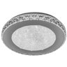 Plafon Acrílico Redondo LED Borda Espelhada 6000K x 12W 28cm - Cod: Dcx00343 - 1