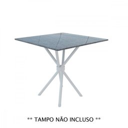 Base de Aço Para Mesa Branca Madmelos - 4 Base de Aço Para Mesa Branca Madmelos - 4