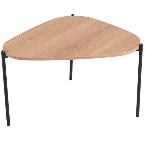 Mesa de Centro Alta Base Preta - Hanover