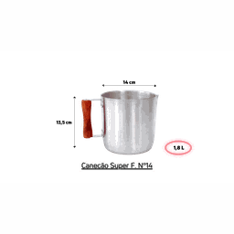 Canecão Super F. Rizzolar - Nº 14: Versatilidade e Design Elegante para sua Cozinha - 3