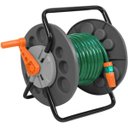 Ver mais imagens de Suporte Enrolador Manual de Mangueira Parede Quintal Jardim Garagem | Tramontina