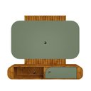 Ver imagem 2 de Painel Jurerê para Tv de 55" Naturalle/pistache - Bechara