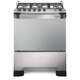 Fogão Mueller 5 Bocas Decorato Gourmet Inox com Timer e Tripla Chama Inox Bivolt - 1