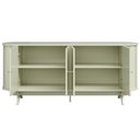 Ver imagem 4 de Balcão Aparador Buffet Curvo 180 cm com 4 Portas Off-White - Dalla Costa